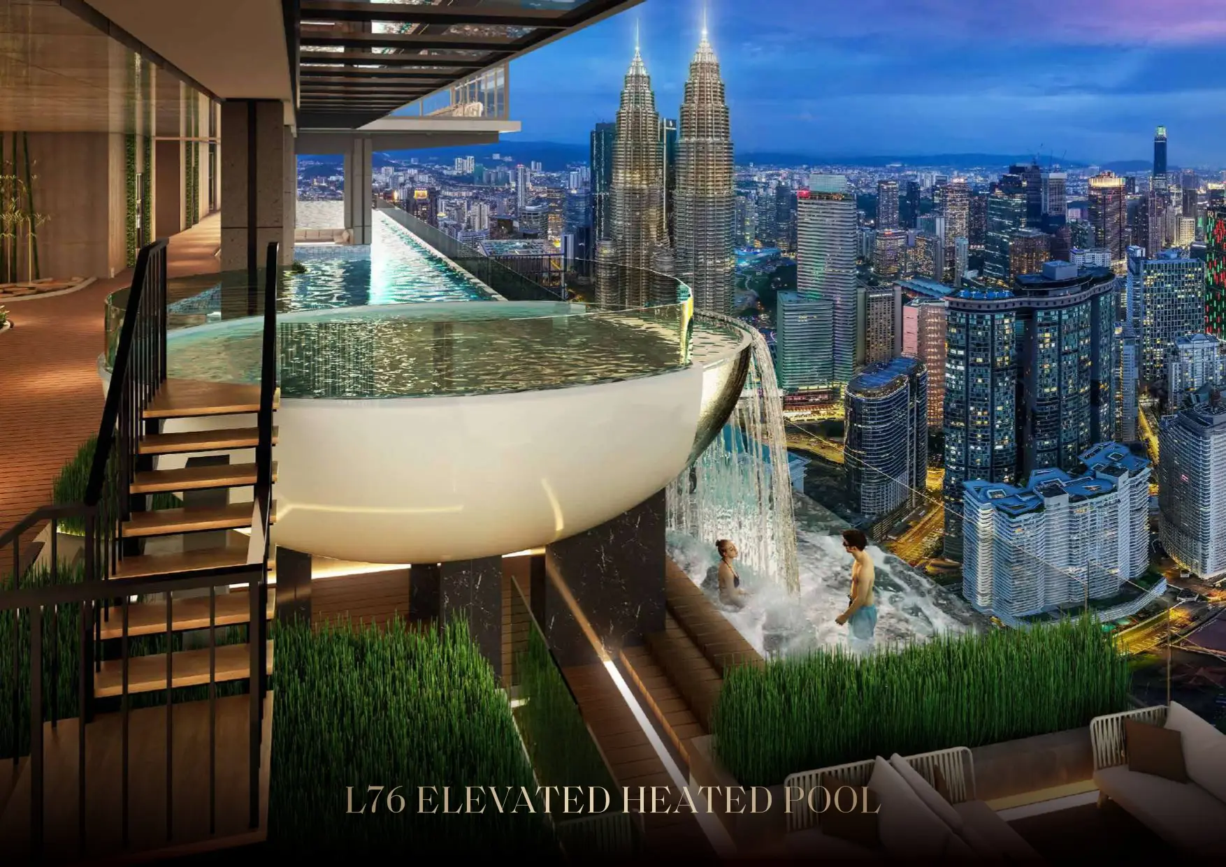 L76 Elevated Heated Pool